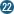 22番