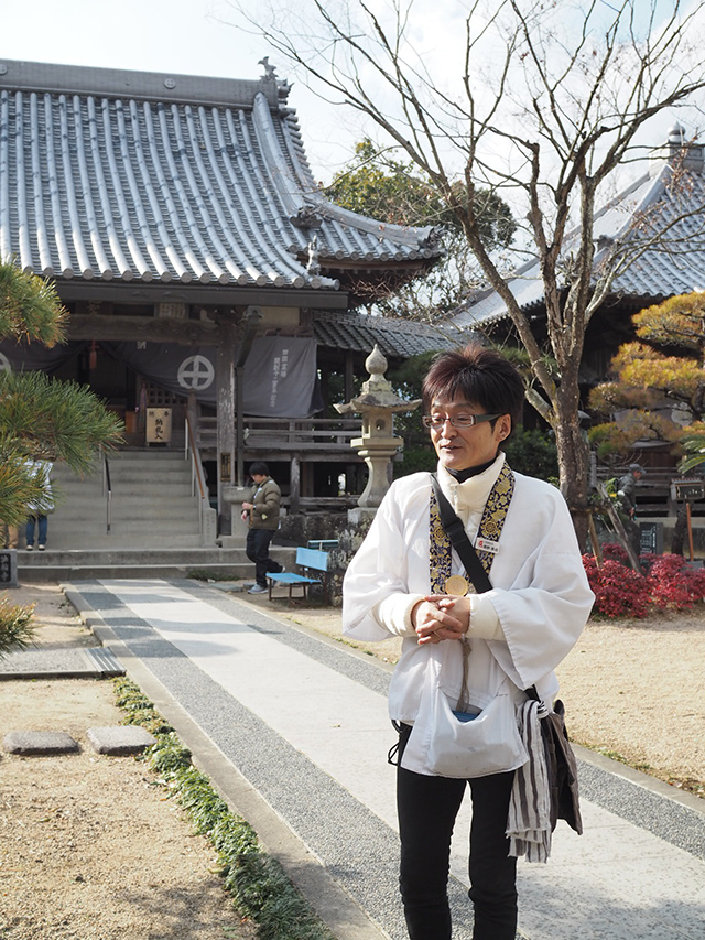 公認先達の徳野さん。