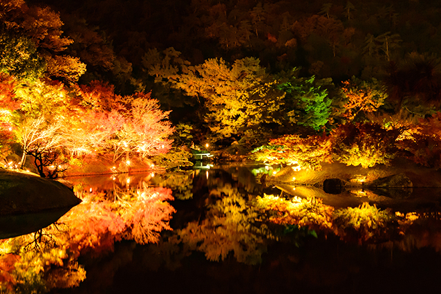 栗林公園の紅葉