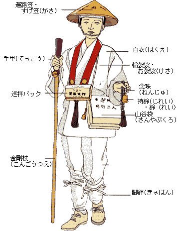 お遍路の服装 基本三点について 四国おへんろ Net ハチハチ編集部